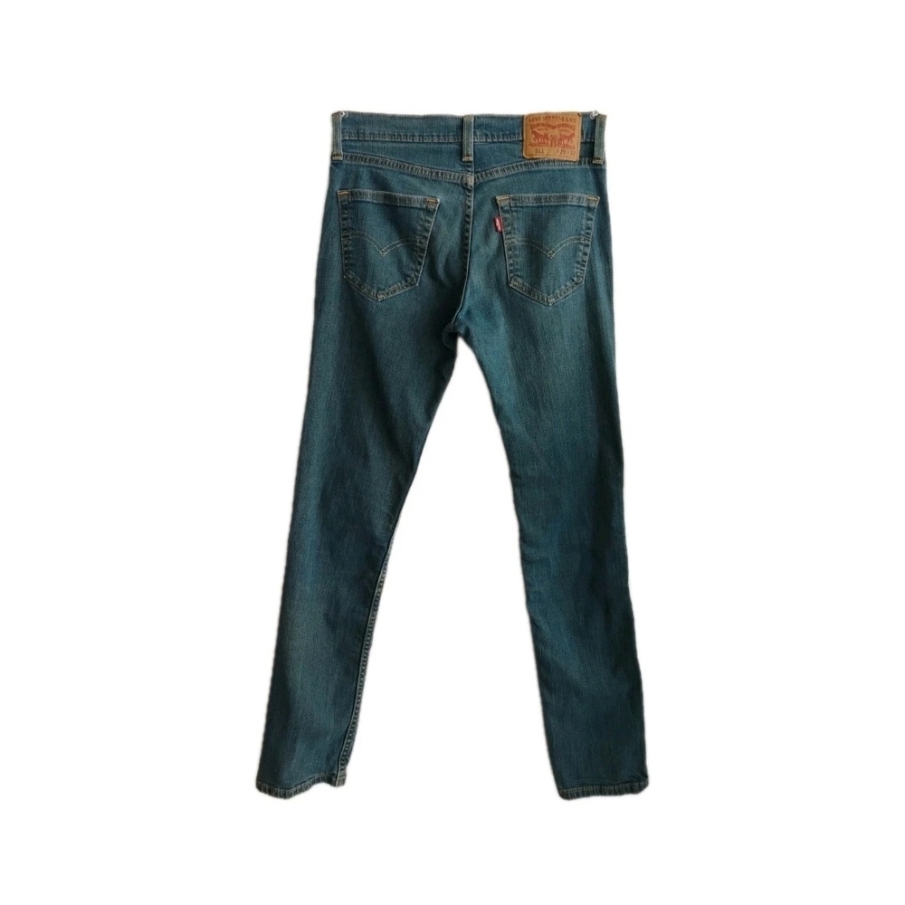 Levi's Men's Dark Blue Slim Straight Jeans